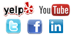 social media SEO logo