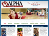 SEO and Website Design for Alpha Sports & Nutrition