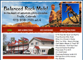 Web Design and SEO for Balanced Rock Motel