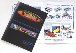 Full Tilt's print catalog drives visitors to the website
